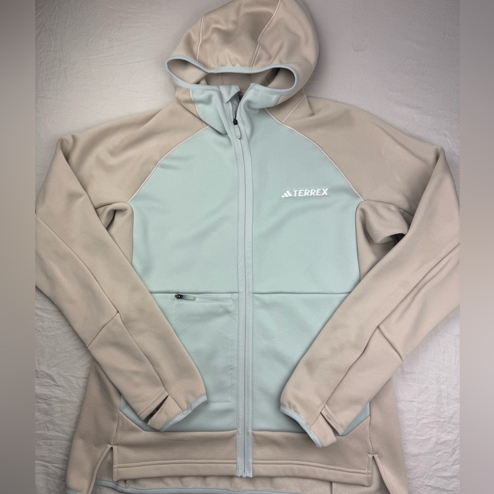 Adidas Terrex Hoodie Jacket Women’s Full Zip Hiking Fleece
